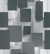 3D Square Suede Textured Wallpaper